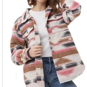 Pink Aztec Jacket